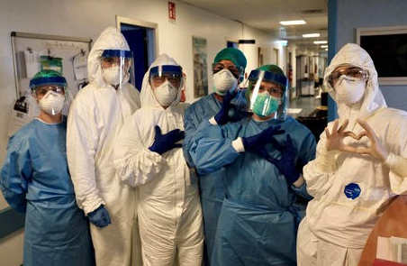 Nurses in Tarrant County during Covid-19